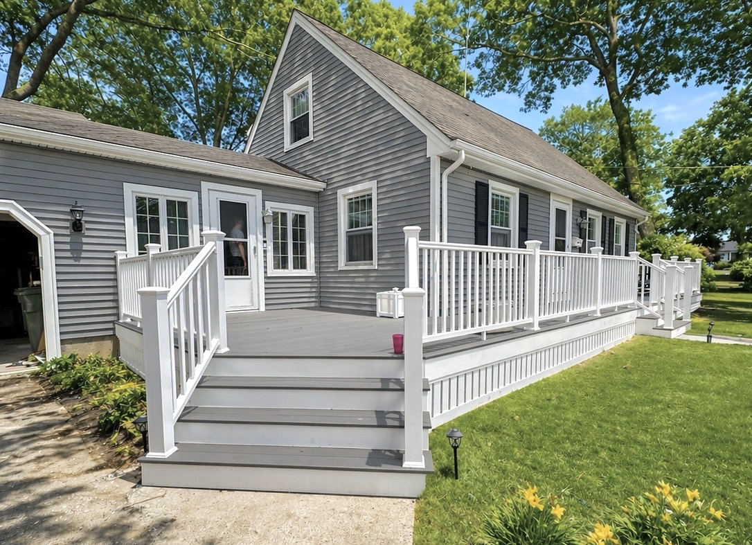 Completed deck project